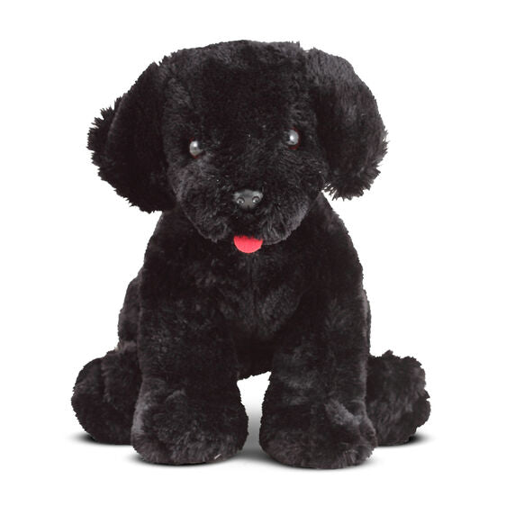Benson Black Lab Plush Animal