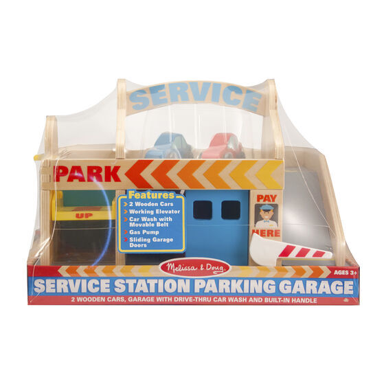 Service Station Parking Garage