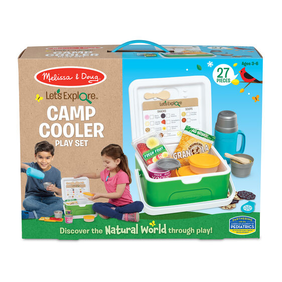 Let's Explore Camp Cooler Play Set
